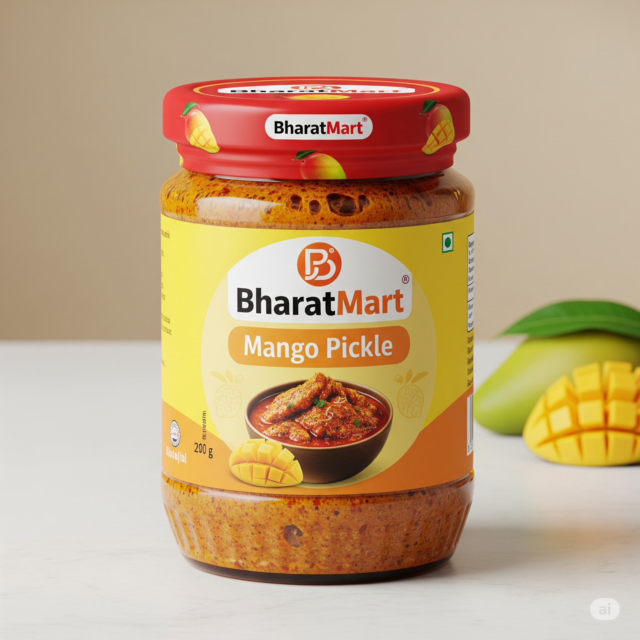 Mango Pickle (Kuccha Aam)